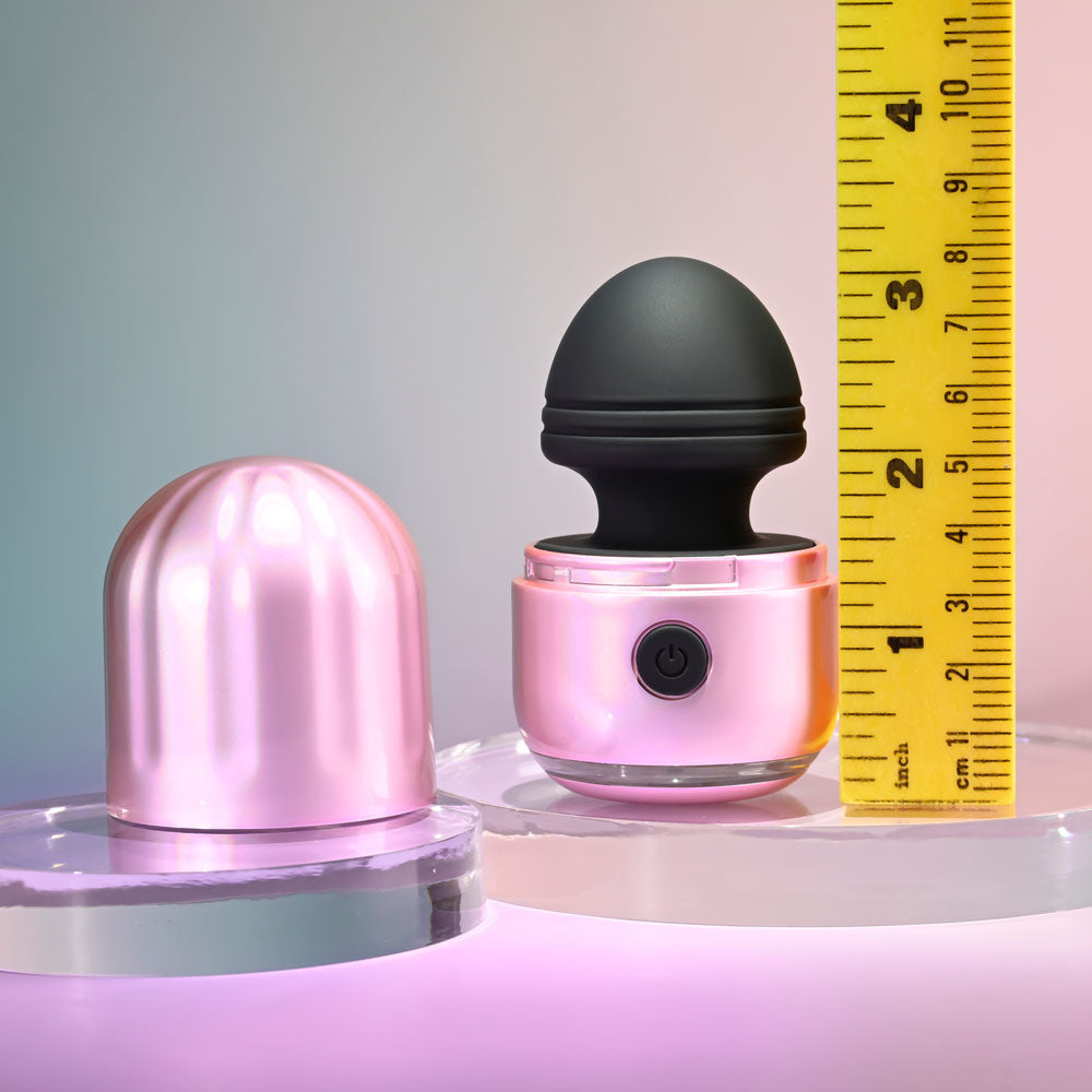 Evolved VACATION VIBES - VIBRATING - Pink/Black 8.5 cm USB Rechargeable Vibrating Stimulator